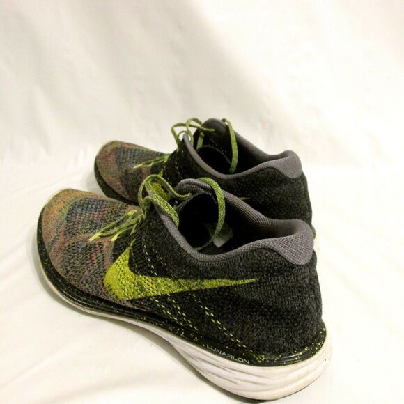 NIKE MENS FLYKNIT LUNAR 3 MULTI-COLOR RUNNING SHOES 718675 046 12.5 - Picture 6 of 12